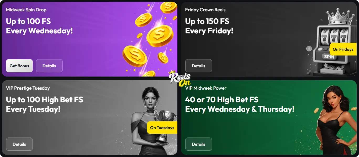 Promo Code at Reelson Casino